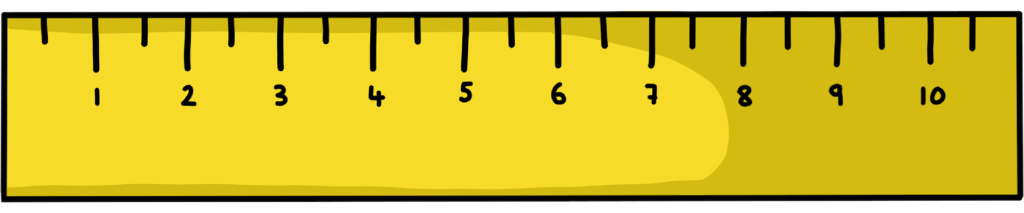 Medidas em centímetros