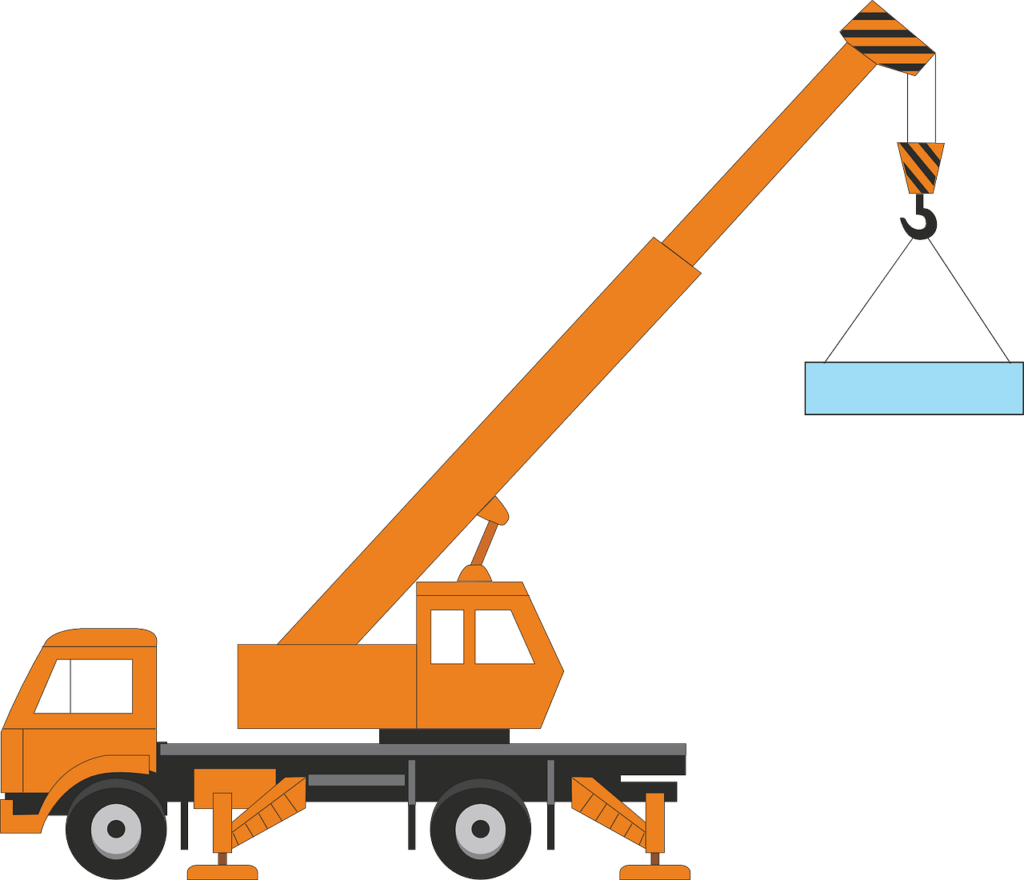 Guindaste articulado - máquinas pesadas