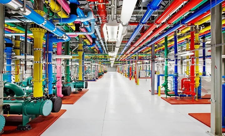 Cores de tubulação industrial