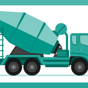 Caminhão concreto usinado