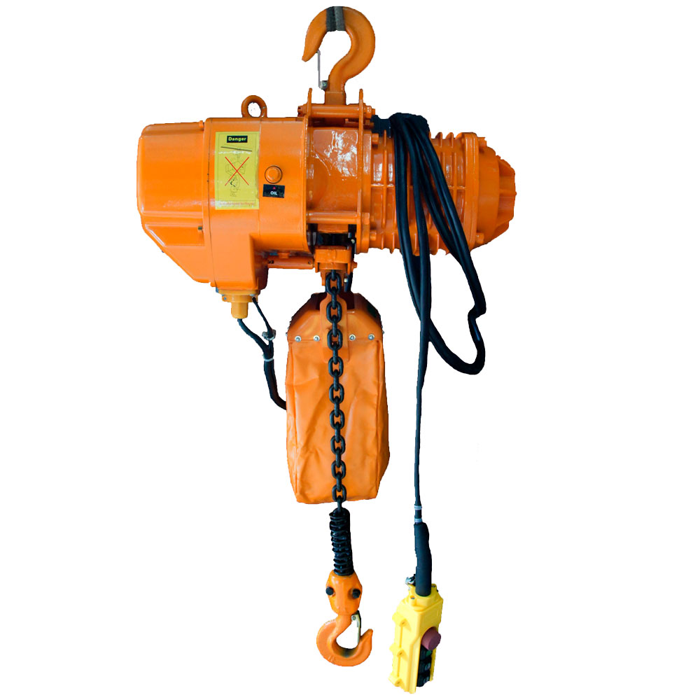 Talha elétrica com controle