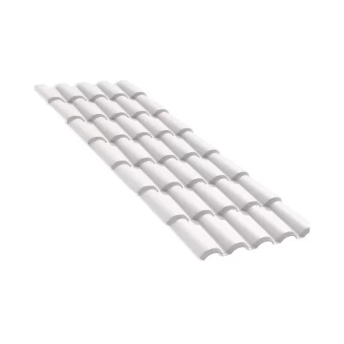 Telha de PVC transparente