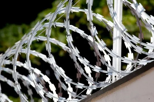 Cerca Concertina para proteção de residências